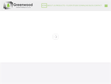 Tablet Screenshot of greenwood.ae